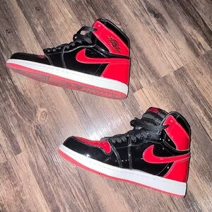 👟❤️ Air Jordan 1 Retro High OG 'Patent Bred’❤️👟